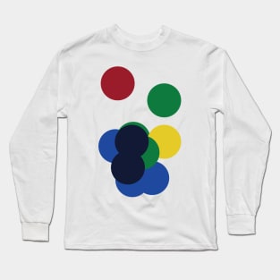 modern dots Long Sleeve T-Shirt